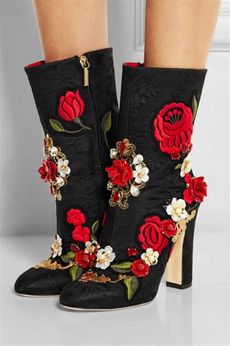 boots dolce gabbana glasses|dolce and gabbana embellished boots.